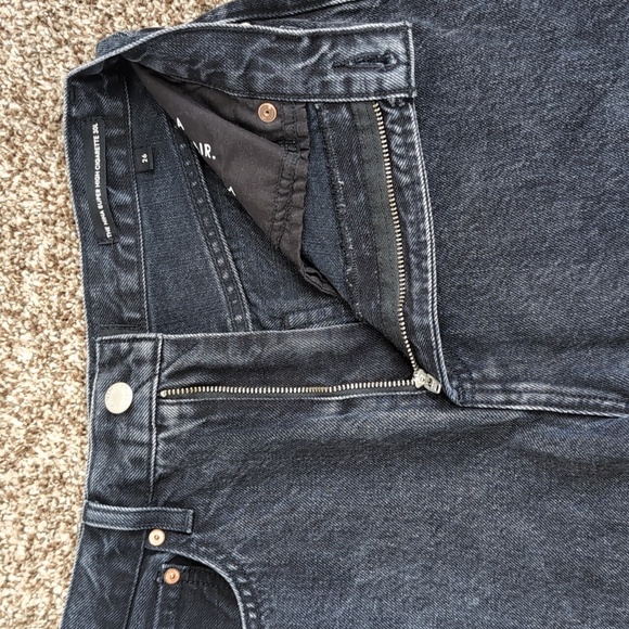 Denim Forum The Nina Super High Cigarette Black Size 26x29 - Picture 15 of 15